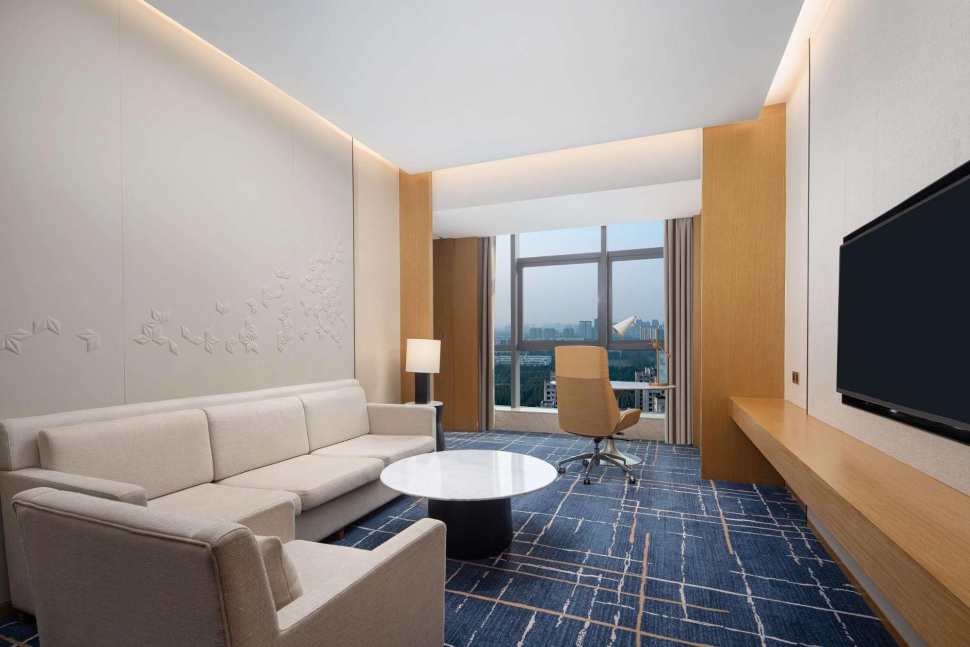 Hilton Garden Inn Zibo Zhangdian Exterior photo