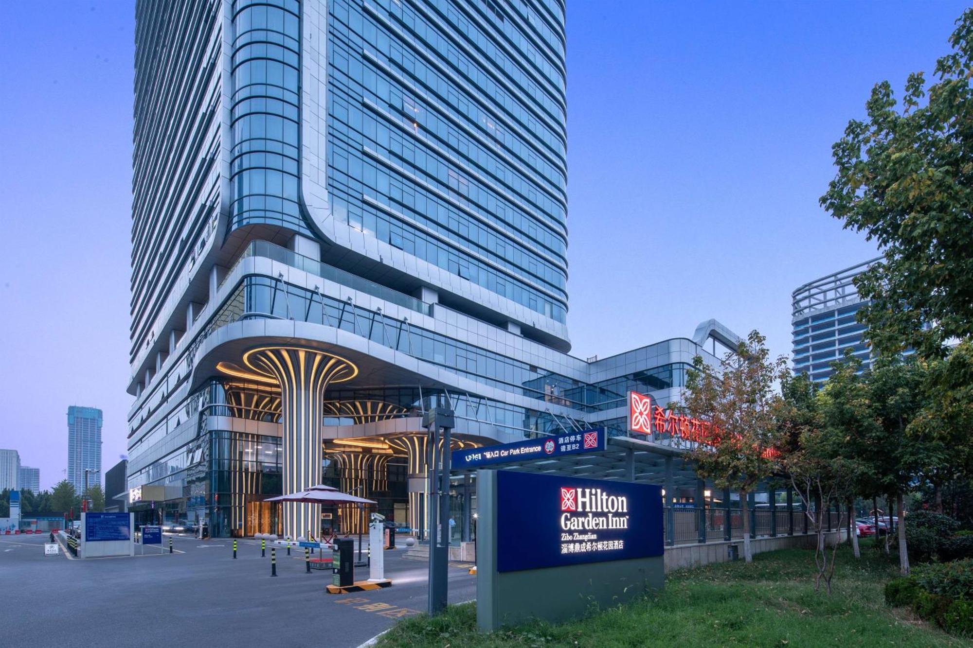 Hilton Garden Inn Zibo Zhangdian Exterior photo